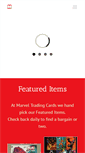 Mobile Screenshot of marveltradingcards.com